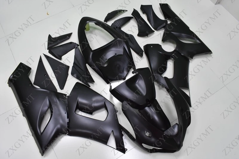 

Full Body Kits 636 ZX-6r 2005 - 2006 Matter Black Fairings for Kawasaki ZX6r 05 Full Body Kits 636 ZX-6r 05
