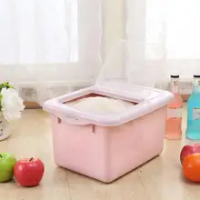 Коробка для хранения Риса Кухня Пластиковые влагостойкие плесени доказательство риса зерна для хранения сухих продуктов контейнер Размер S(синий