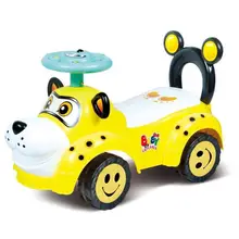 Детская машинка с рулем модели животных с музыкальным слайдом йо ребенок четырехколесный малыш игрушка для десткой коляски
