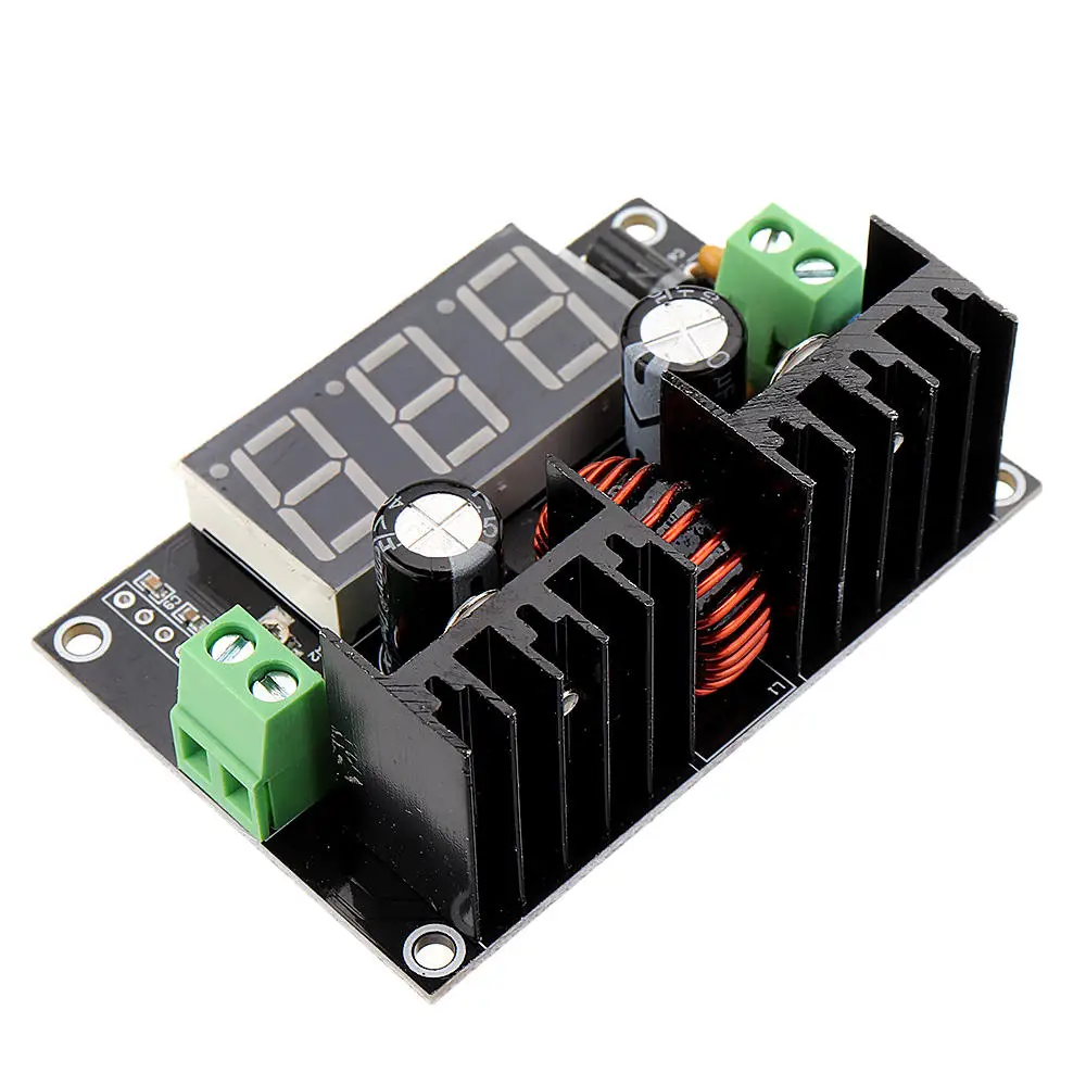 XL4016E1 DC 4 40 V Вход 1 25 36V Выход 8A 180 кГц регуляторы ШИМ модуляции цифровой понижающий