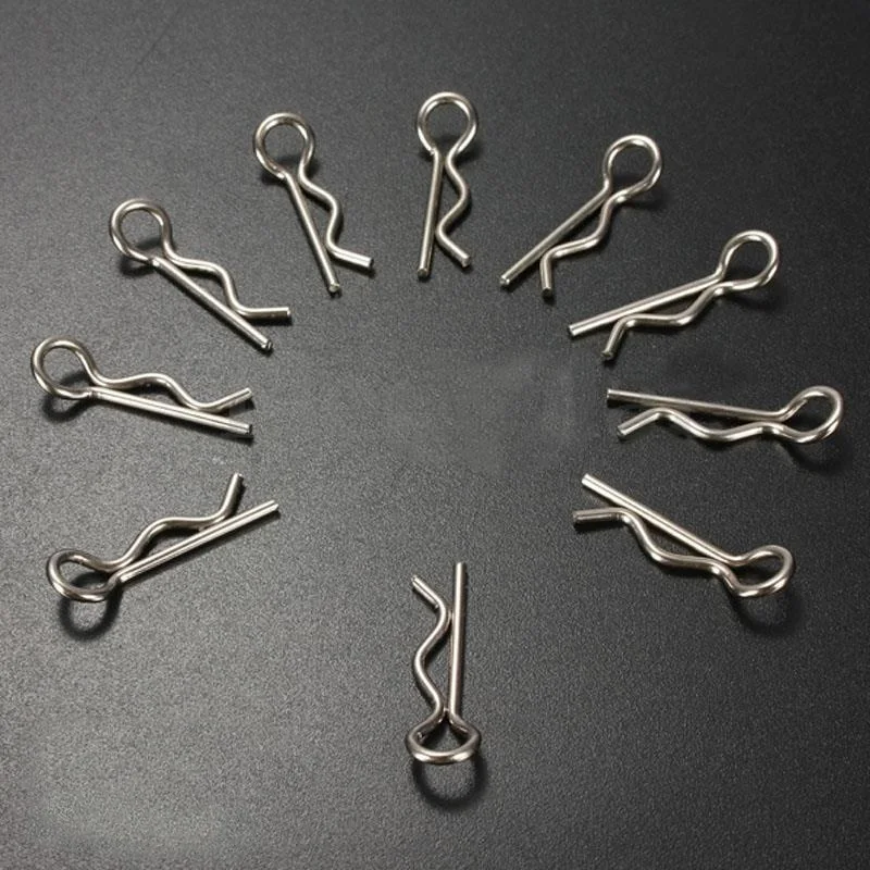 

Body Shell Clips Metal Pin For 1/10 1/8 Scale Model Car Buggy Truck Spare Part
