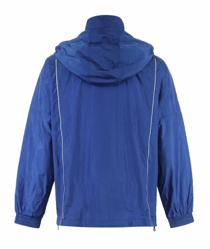 MLML Осенняя однотонная куртка с капюшоном и стоячим воротником | 218121576