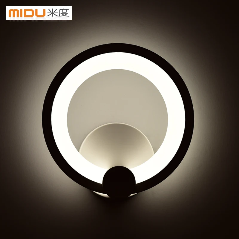 

Meters round acrylic led bedroom bedside lamp simple modern aisle lights corridor porch lamp