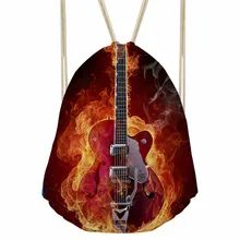 ThiKin стильный пожарный дизайн повседневное использование Drawstring сумки повседневные мужские Cinch Рюкзаки-мешки для подростков струнные сумки на плечо