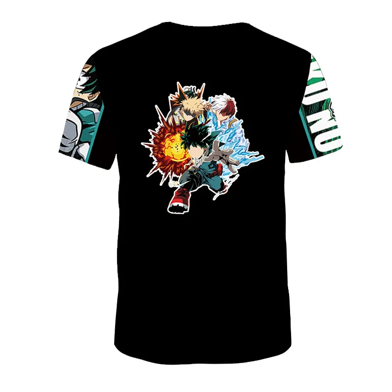 Cosroad Boku No My Hero Academia Cosplay T Shirt Costumes Men and Women Summer T-shirts Midoriya Izuku Tops1 (24)