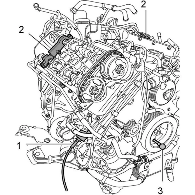 Motor Einstellwerkzeug Porsche Cayenne V8 4.5 L 4.8 Audi Q7 Panamera V6 3.6