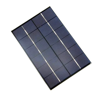

4.2W 6V Solar Cell Polycrystalline Solar Panel Module DIY Solar Charger Education Kits 5pcs/lot 200 *130*3MM Free Shipping