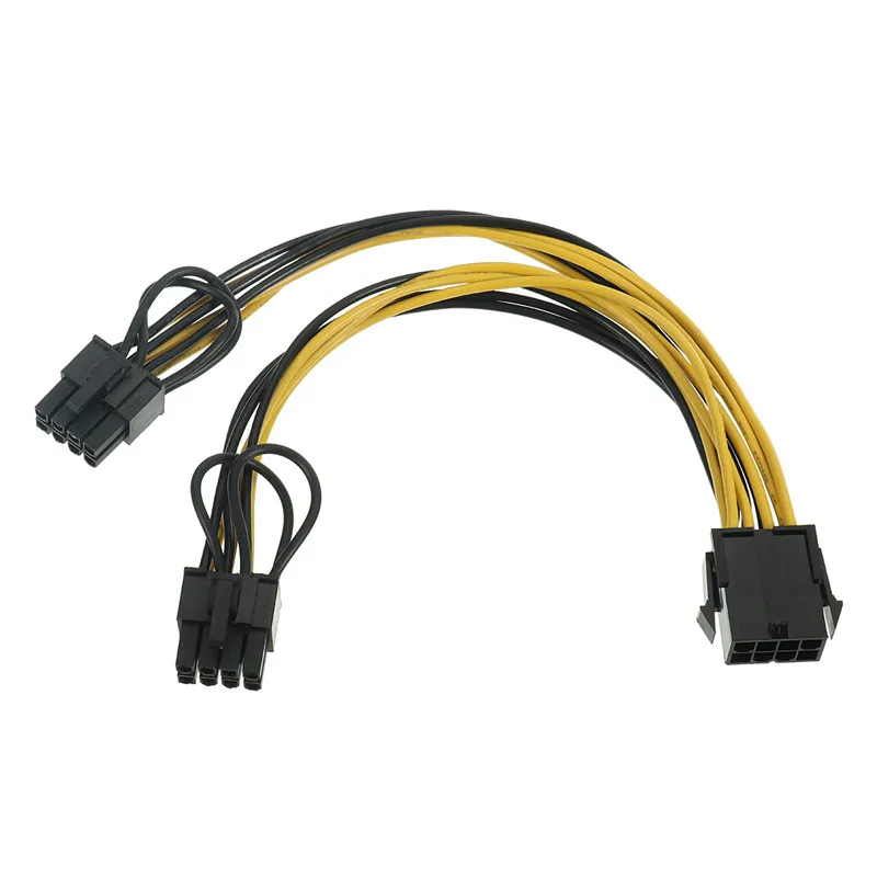 Процессор 8pin к Графика видеокарты двойной 8pin (6pin + 2Pin) pci-e PCI Express Питание кабель Разъем PCIe Кабели