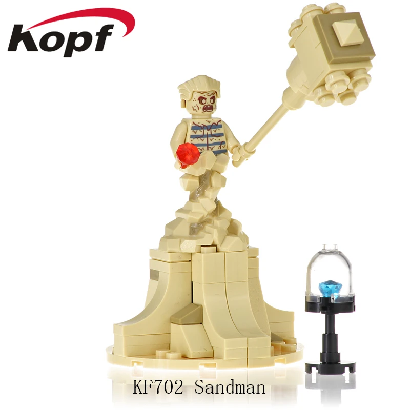 

20PCS KF702 Super Heroes Adventure Comics Sandman Wesley Dodds Model Building Blocks Figures For Children Gift Toys