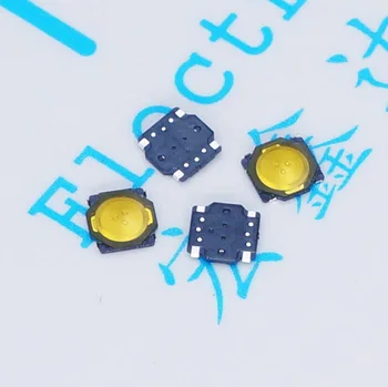 

350pcs micro Switch 3.7*3.7*0.35 membrane switch touch switch button switch mini 4-pin SMD
