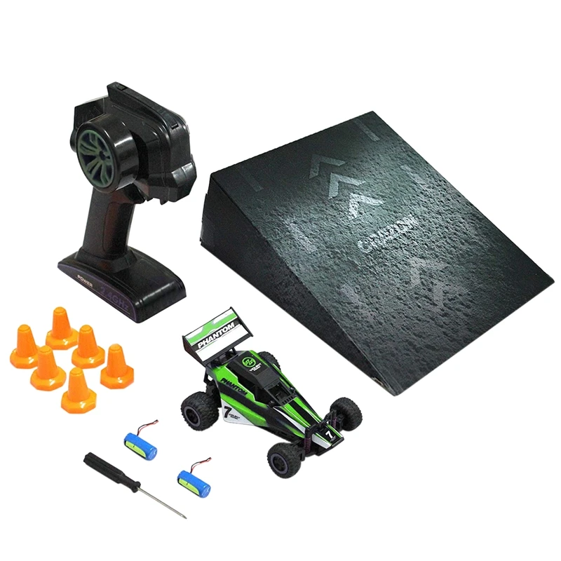 

1: 32 Mini RC Racing Car 2.4Ghz 2WD High Speed Remote Control Buggy Green