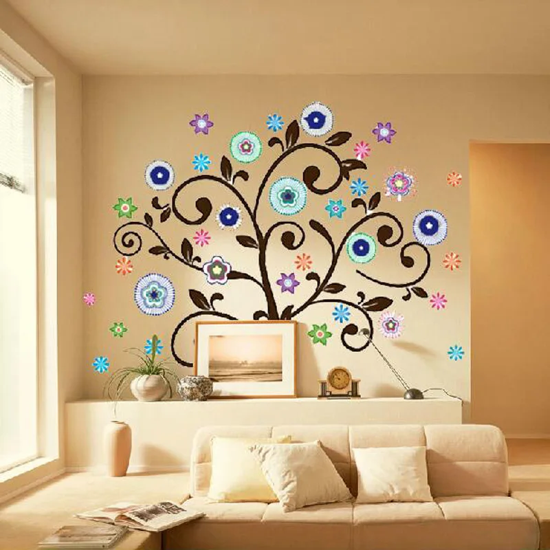 DIY Removable Tree Wall Decals Kids Bedroom Baby Nursery Stickers Art