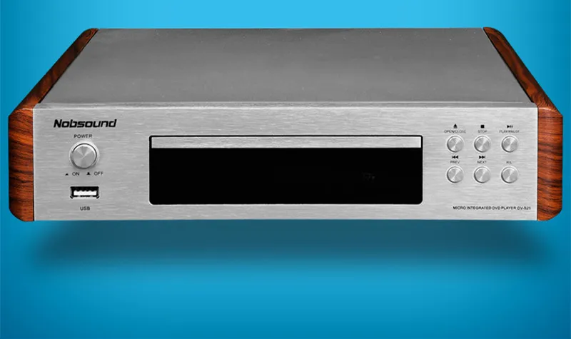

Nobsound DV-525 High Quality DVD/CD/USB Player Signal Output Coaxial/Optics/RCA/HDMI/S-Video Outlets 110-240V/50Hz