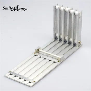 

SmileMango 1 set 5 Way SMT SMD Feeder SMT SMD Components for DIY Prototype Pick Place Placement Machine Feeder Rack Manual Feed