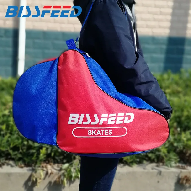

2019 NEW 1 Piece Triangle Ice Skating Roller Skate Shoes Bag Portable Carry Shoulder Strap Nylon Bag Case For Adult Children