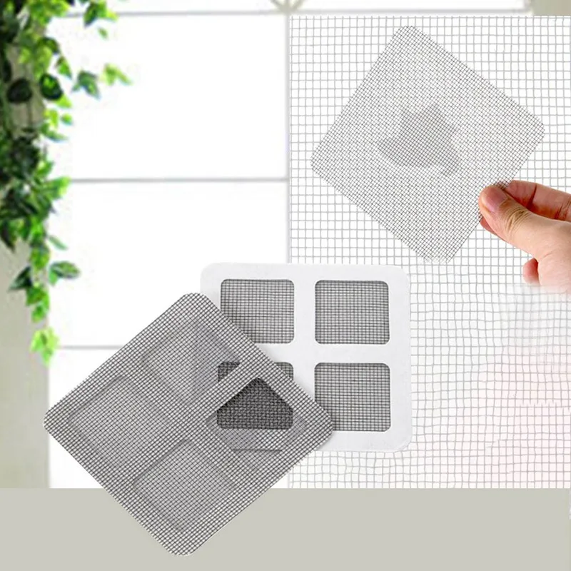 Us 0 52 20 Off 3 Pieces Screen Screen Door Repair Patch Hole Repair Patch Net Fix Your Net Home Anti Mosquito Repair Screen Patch Stickers In Window