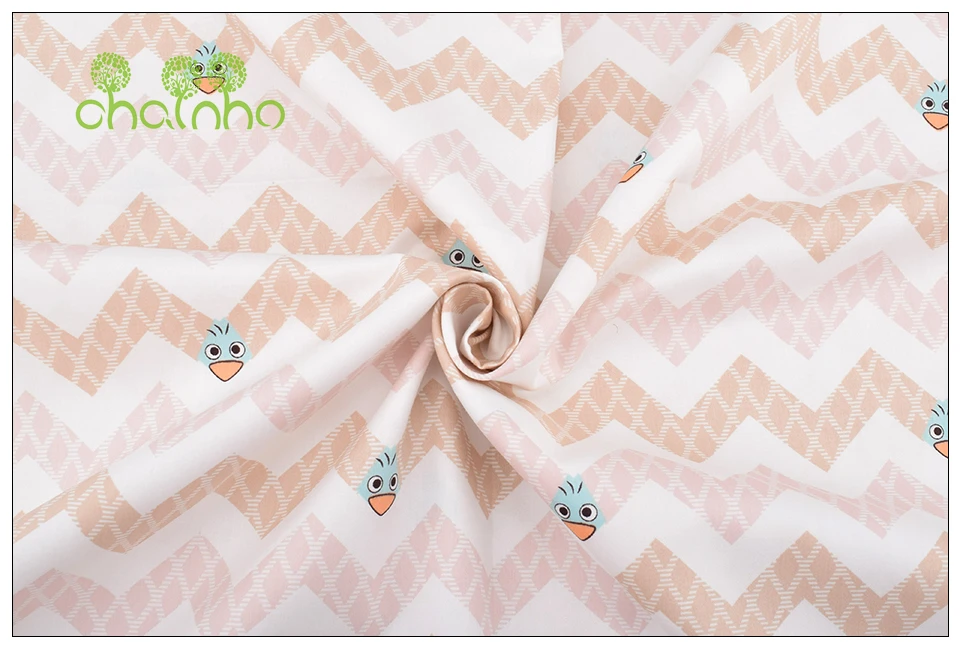 Chainho, саржевая хлопковая атласная ткань с принтом, серия мультфильмов, для самостоятельного шитья, простыня для детей и малышей, подушка, материал для подушки