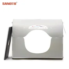 SANOTO K60 24" x 18" Professional Light Tent LED Photo Studio Shot Box Built-in Lighting Studio Mini Stepless Dimming Light Box