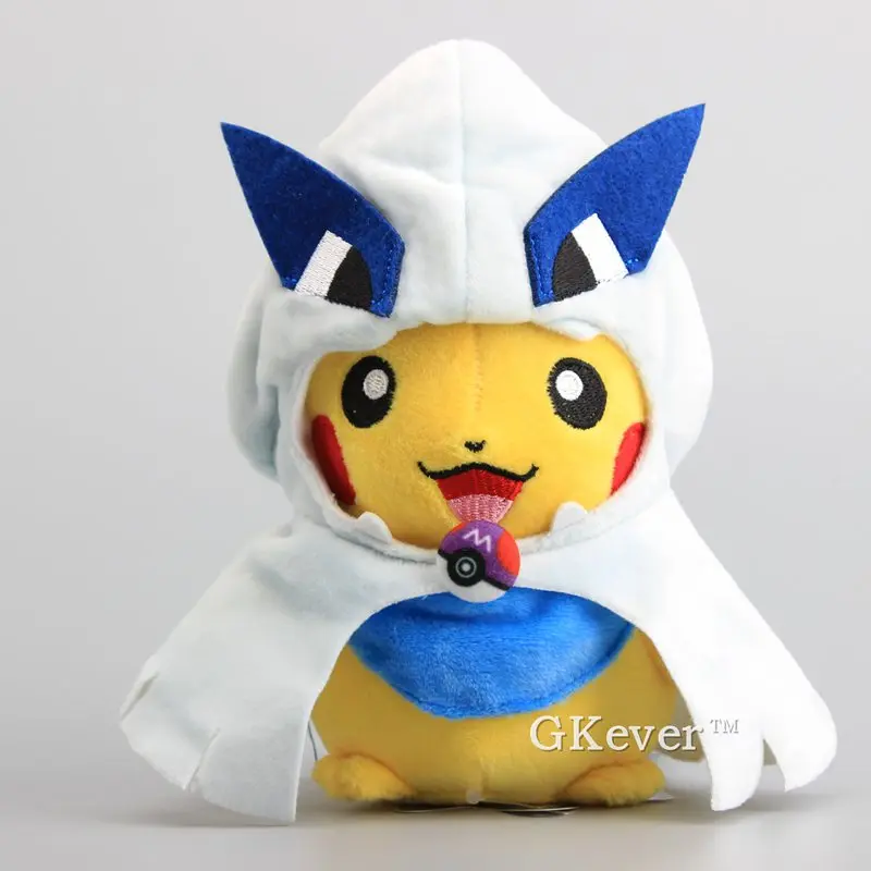 

Anime Pikachu Cosplay Lugia Plush Toys Cute Lugia Pikachu Stuffed Toy Dolls NWT 8" 20 CM