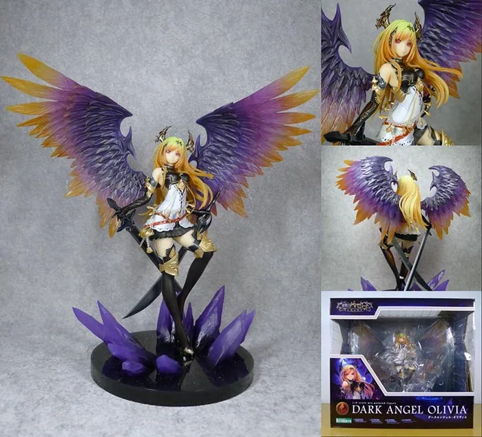 Kotobukiya ярость Бахамут Темный ангел Olivia RED Edition 1/8 Ani с металлическим ремешком