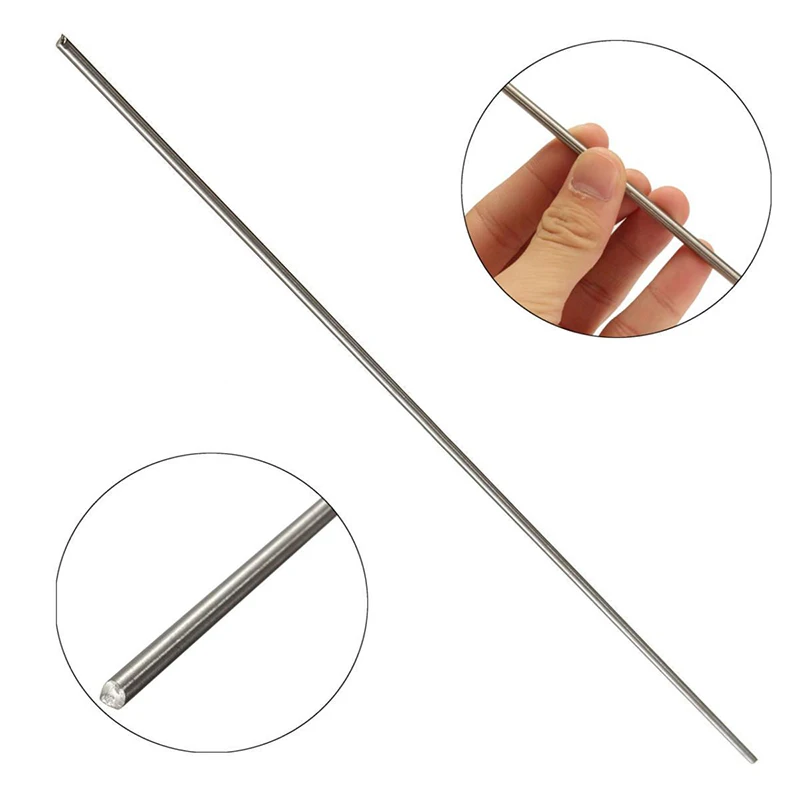 1pcs  50cm*4mmNEW Grade 5 GR5 Titanium Ti Bar Metal Rod Stick Welding Tool