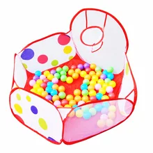 Новые игрушки палатка экологически чистый океан мяч ямы портативный складной бассейн детей на открытом воздухе спортивные развивающие игрушки с корзиной