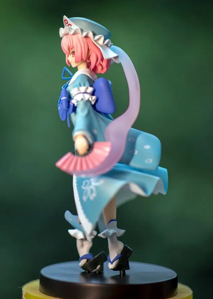 Японская Оригинальная фигурка Аниме Saigyouji Yuyuko TouHou Project Коллекционная модель