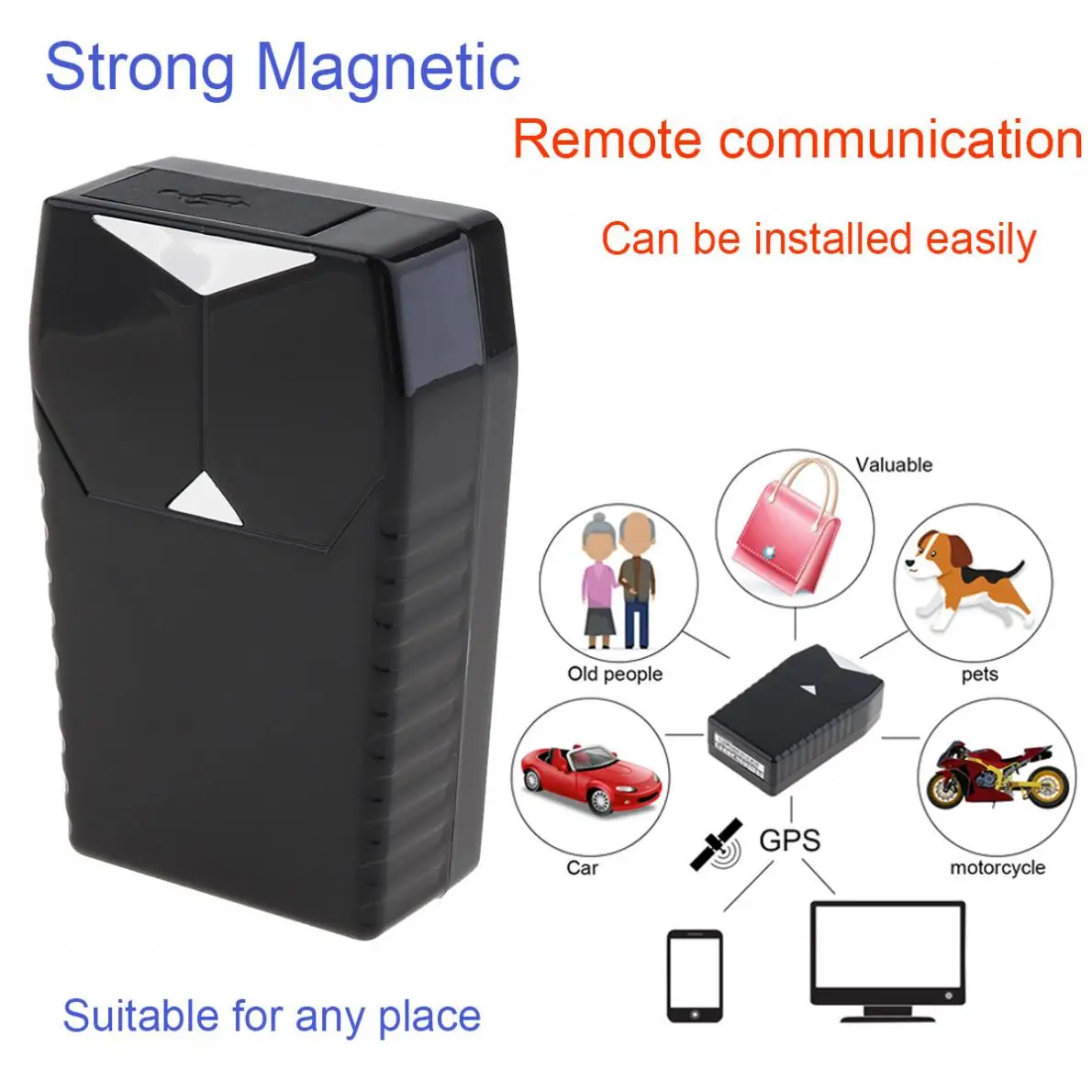  GT001 Mini Magnetische Anti Diebstahl GPS Tracker Locator Auto Fahrzeug Echtzeit Tracking System Ge