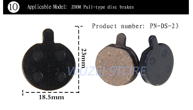 2 пары(4 шт.) Резиновые MTB велосипедные дисковые Тормозные колодки для TEKTRO ZOOM MAGURA BB5 BB7 SHIMANO AVID тормозные Аксессуары Тормозная прокладка