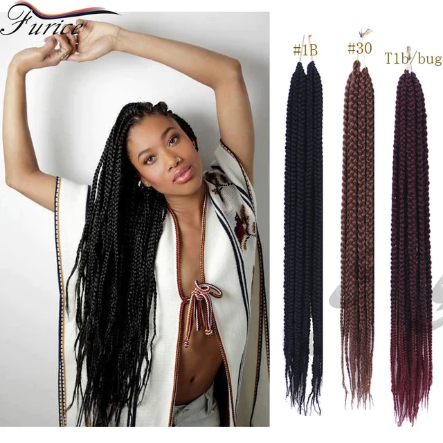 24 Inch Box Braids Blonde Crochet Twist Hair 24 Inch Box Braids Blonde Crochet Twist Hair Braid Freetress Dess Faux Locs