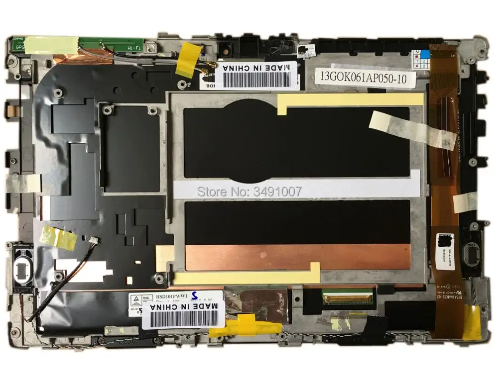 

For ASUS Transformer Pad TF101 tablet HSD101PWW1 LP101WX1-SLN2 LCD LED Display Touch Screen Digitizer Assembly with frame