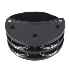 Ножной Тамбурин перкуссия С Jingles барабан компаньон аксессуар orff инструменты