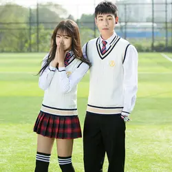 Школьников форма корейский младших школьников британский стиль класс обслуживания осень кампуса одежда JK форма