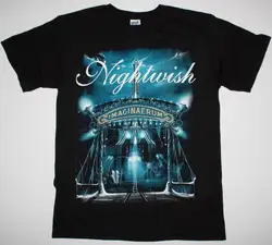 NIGHTWISH IMAGINAERUM 2011 симфонический Металл EPICA XANDRIA Тарья новый черный футболка Повседневная принтованная футболка, хип хоп забавная