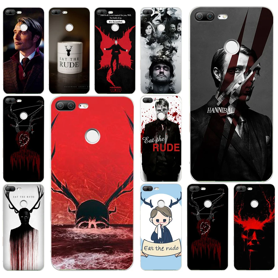 247AQ Hannibal eat the rude Soft Silicone Tpu Cover phone Case for huawei Honor 9 Lite 10 p lite case | Мобильные телефоны и