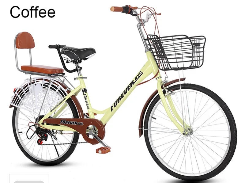 Top 24 Inch Speed Change Adult Bicycle Male And Female Student Bicycle Ordinary Commuter Bike 12