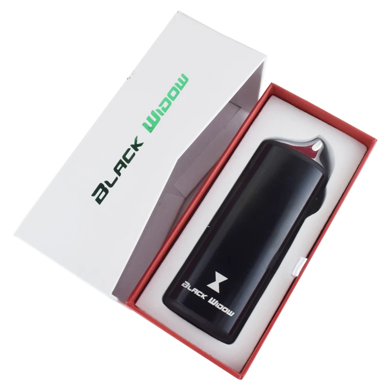 Black Widow Dry Herb / Wax Vaporizer Starter Kit vaping vaporizer Electronic cigarette vape pen 2200mAh kit box Mod e cigarette