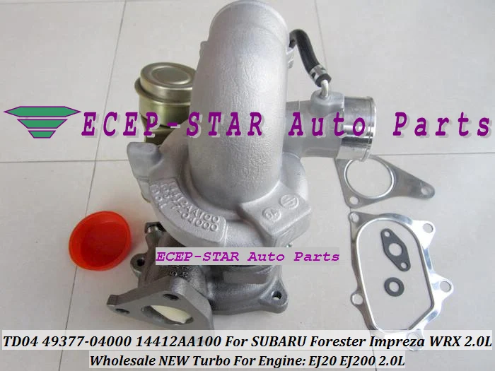 TD04L 49377-04000 14412-AA100 14412AA100 4937704000 турбо Турбокомпрессор Для SUBARU Forester, автомобильные аксессуары, брелок для автомобиля SUBARU WRX EJ200 EJ20 2.0L 211HP