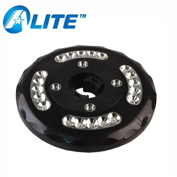 

TMWT Outdoor Cordless 24 LED Night Lights AA Battery Operated Umbrella Pole Light for Umbrellas Camping Tents