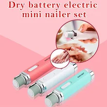 Bfaccia новая мини-дрель для дизайна ногтей электрическая дрель для ногтей Ручка Биты маникюрный гель для педикюра пленка для полировки буферные инструменты для дизайна ногтей