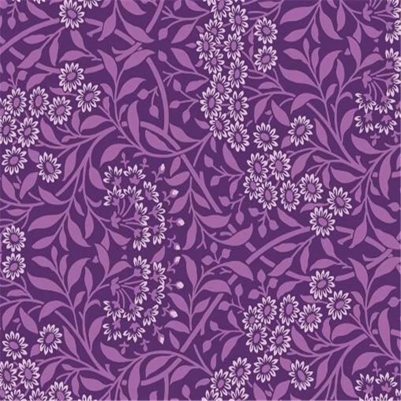 Европейские Роскошные Настенные Фрески фиолетовые цветы обои для гостиной спальни винтажные листовые цветочные обои домашний декор фрески