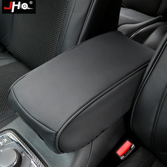 JHO Armrest Box Protector Cover For Jeep Grand Cherokee 2014 2018 2015