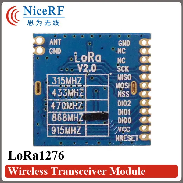 (100 шт./лот) LoRa1276 LoRa модуль в 868 МГц SPI интерфейс с чипом SX1276 4 км дальний радиус