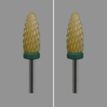 

Yellow Ceramic-2 Pcs/Lot- Nail Drill Bit - Flame Bit - (3041.060)