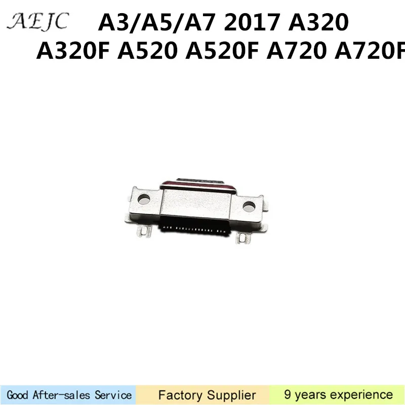 10 шт Микро Мини зарядка через usb Jack разъем для samsung A3 A5 A7 2017 A320 A320F A520 A520F A720 Порты и