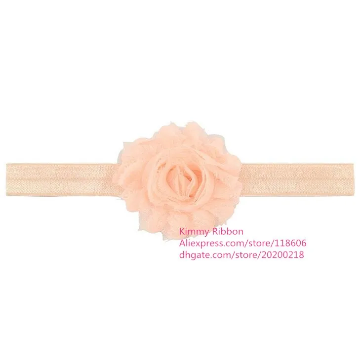 Fabric flower with elastic band4