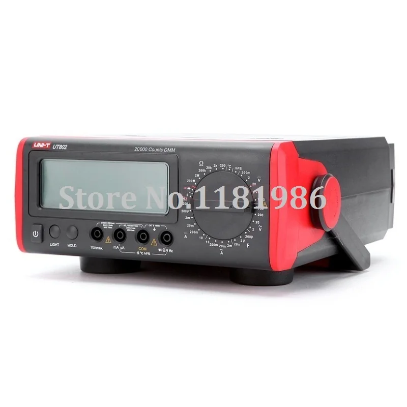  UNI-T UT-802 UT802 4-1/2 Digits AC/DC Bench/Desktop Type Digital Multimeters True Valid Values Mult