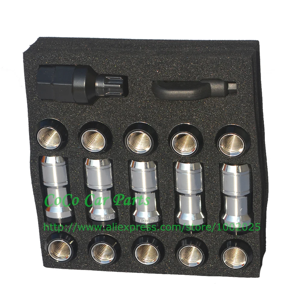 black racing volk nut (3)