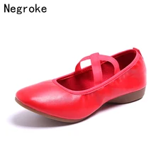 Элегантная женская обувь на плоской подошве; Балетки без застежки с эластичными лентами; женские балетки из яловичного спилка; женские мокасины; zapatos mujer