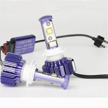 Белый стайлинга автомобилей Светодиодный H7 комплект фар 30 Вт/лампа 9000LM Комплект ламп 12 V-24 V 6000 К Авто Противотуманные фары дальнего света